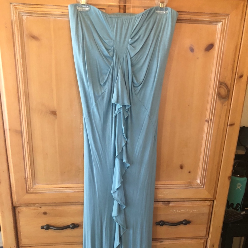 Bebe light blue summer dress
